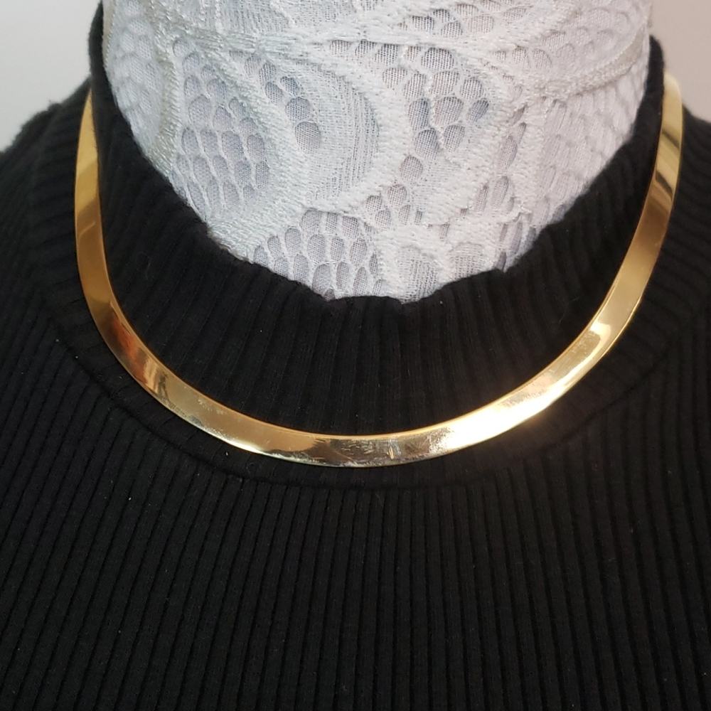 Gold Collar Necklace
